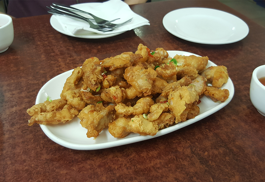 Delicious Deep Fried Pork